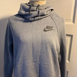 Nike Gray Tunic Hoodie